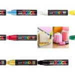 POSCA Pigmentmarker / Verfstiften / Acrylmarker PC-17K, lichtblauw