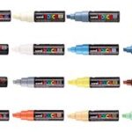 POSCA Pigmentmarker / Verfstiften / Acrylmarker PC-8K, lichtgroen