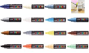 POSCA Pigmentmarker / Verfstiften / Acrylmarker PC-8K, violet