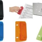 WEDO zakperforator, ponscapaciteit: 3 vel, zwart