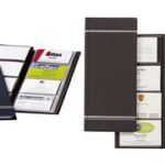 DURABLE visitekaartjes-album VISIFIX, matte folie, antraciet