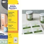 AVERY QR Code etiketten, 45 x 45 mm, 25 vel A4, permanent, wit