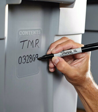 Sharpie permanentmarker FINE, zwart, 12 stuks op blisterkaart