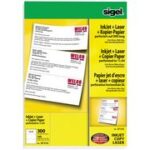 sigel universeel papier ´MultiPrint´, A4 geperforeerd op A5, 80 g/m2, wit