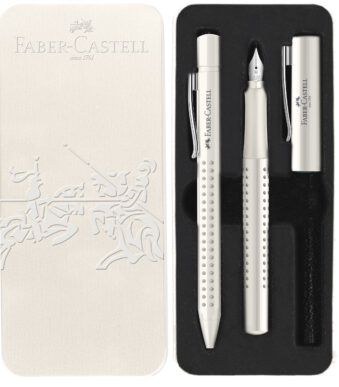 FABER-CASTELL pennenset GRIP 2010 Harmony, wit
