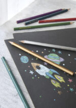 FABER-CASTELL zeshoekig kleurpotlood metallic, 10 stuks in doosje