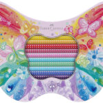 FABER-CASTELL driehoekige kleurpotloden GRIP SPARKLE, cadeauset