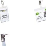 Durable Badge clip 8003 60x90mm, 25 st.