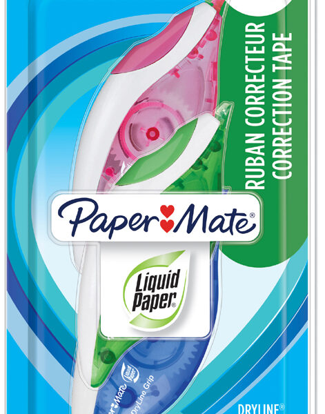 Paper:Mate correctieroller DRYLINE GRIP, 3 op blister