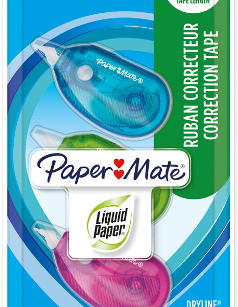 Paper:Mate correctieroller DRYLINE GRIP I-Mini, 3 op blister