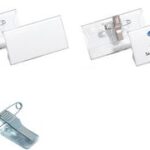 Durable Badge Combiklem 40x75mm, 25 st.