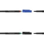 FABER-CASTELL permanent-marker MULTIMARK M, blauw