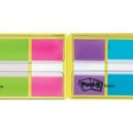 Post-it zelfklevcende markeerstrips Index, 25,4 x 43,2 mm, 3-kleurig