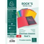 EXACOMPTA 50 omslagmappen ROCK´S 220 g/m2 + 100 omslagmappen