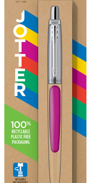 PARKER drukbalpen JOTTER ORIGINALS Roze C.C., M, blauw