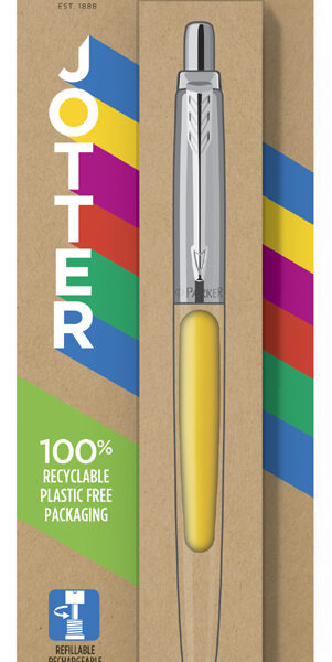 PARKER drukbalpen JOTTER ORIGINALS Geel C.C., M, blauw