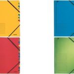 LEITZ sorteermap, DIN A4, karton, 12 vakken, blauw