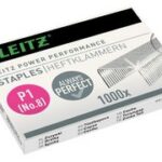 LEITZ nietjes JUWEL, verzinkt, 4 mm