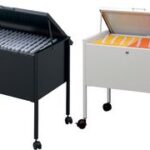 DURABLE hangmappenwagen 'Economy 80 Top', zwart