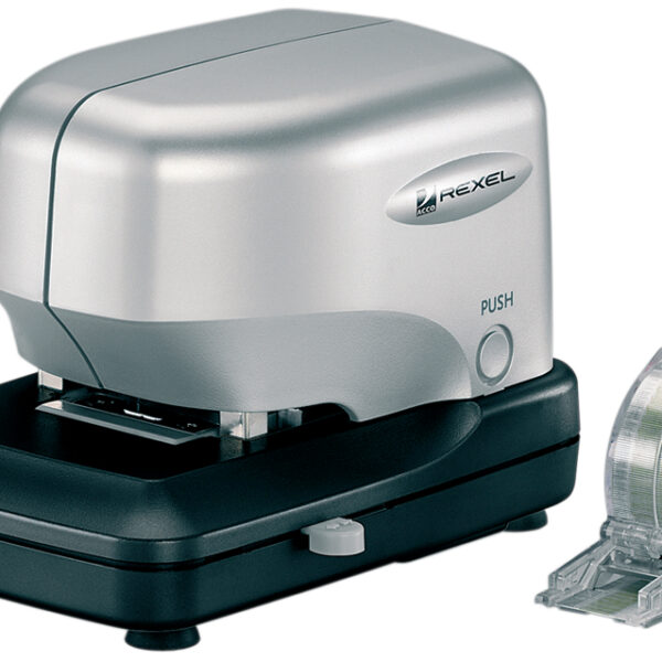 Rexel electro-nietmachine Stella 30, zilver/zwart
