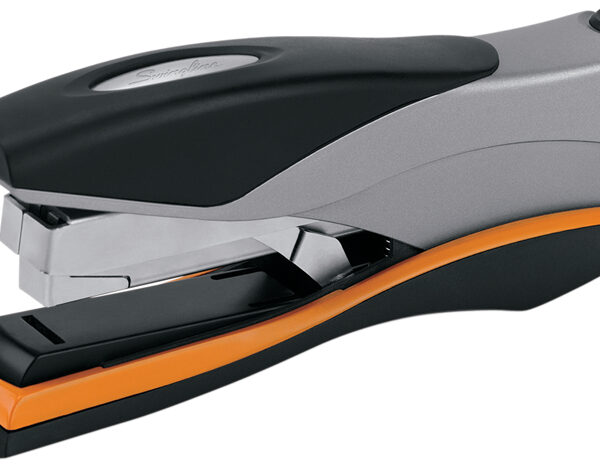 Rexel vlaknietmachine Optima 40, zwart/zilver/oranje,