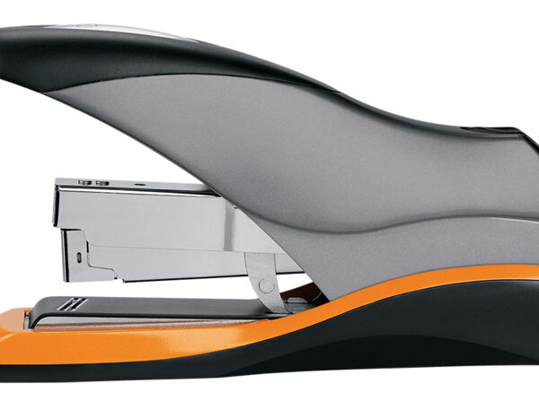 Rexel vlaknietmachine Optima 70, zwart/zilver/oranje