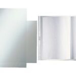 LEITZ brochurehoes, A3 staand, PP, generfd, 0,10 mm