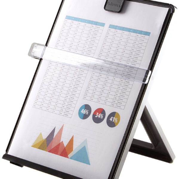 Fellowes Concepthouder Workstation, zwart