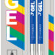 PARKER gel-vulling ECO, blauw, lijndikte: M, 2 stuks op blister