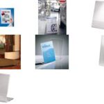 sigel tafelstandaard, acryl, DIN A6, schuin, glashelder