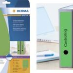 HERMA ordnerrug-etiketten SPECIAL, 61 x 297 mm, rood