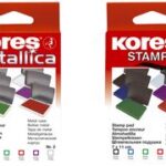 KORES Stempelkussen zwart METALLICA, 110 x 70 mm, zwart