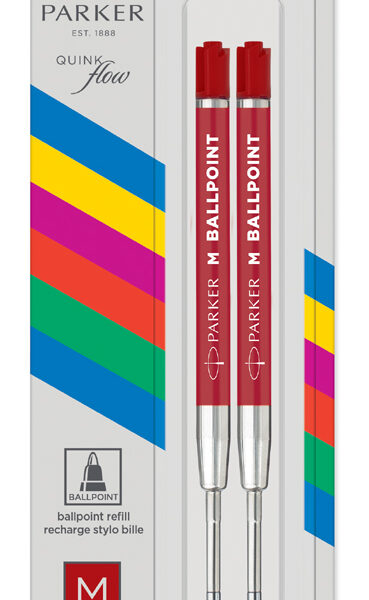 PARKER hoogvolume balpenvulling QUNIKflow BASIC, M, rood