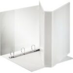 Esselte presentatieringband Standard, A4 overbreed, wit rug 85 mm