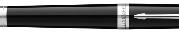 PARKER draaibalpen INGENUITY Black C.T., M, zwart - zilver