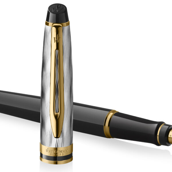 WATERMAN vulpen Expert Reflections of Paris, zwart G.T.