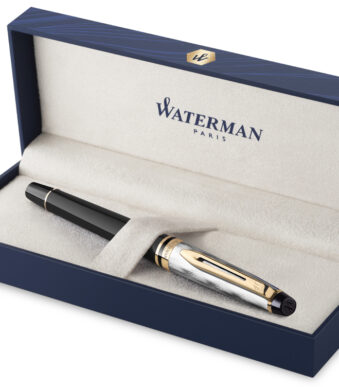 WATERMAN vulpen Expert Reflections of Paris, zwart G.T.