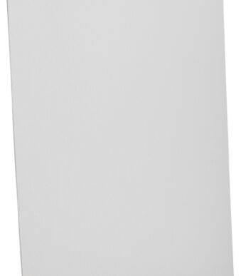 SAUNDERS klembord, aluminium, met ophangoog, zilver