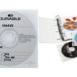 DURABLE CD-/DVD-hoes COVER FILE, PP, transparant