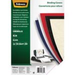 Fellowes schutbladen / dekbladen Chromolux, glanzend, A4, rood