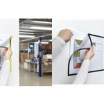 magnetoplan magnetisch infokader Magnetofix, A4, groen