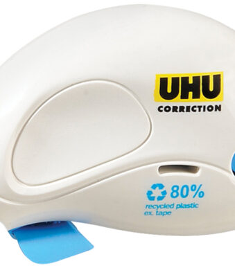 UHU correctieroller Compact, wit, 5 mm x 10 m