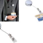 DURABLE ID-kaart houder Chroom, metallic-zilver