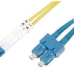 DIGITUS LWL Patchkabel, LC-Duplex - SC-Duplex, OS2, 5,0 m