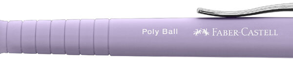 FABER-CASTELL drukbalpen POLY BALL XB, sweet lilac, 0,6 mm, blauw