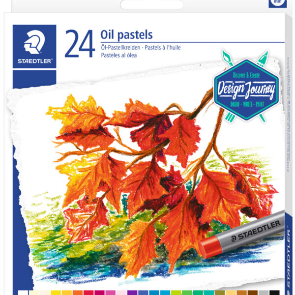 STAEDTLER oliepastelkrijt Design Journey, 24 stuks in doosje
