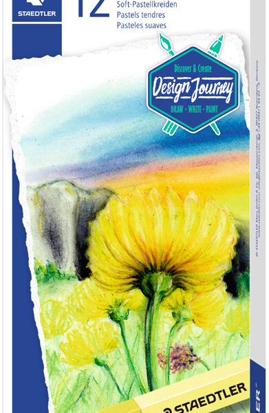 STAEDTLER Soft-pastelkrijt Design Journey, 12 stuks in doosje