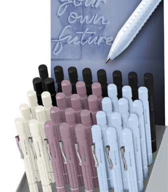 FABER-CASTELL drukbalpen GRIP 2010, in display