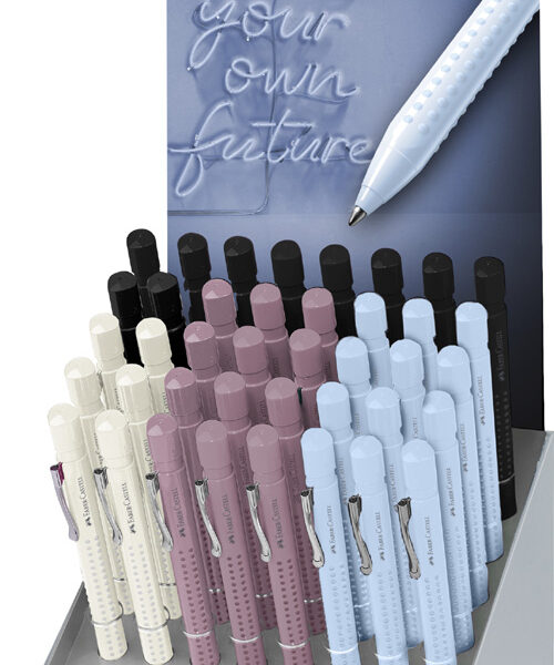 FABER-CASTELL drukbalpen GRIP 2010, in display