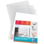 Oxford brochurehoes, sterk, 220 x 300 mm, 0,09 mm, glashelder